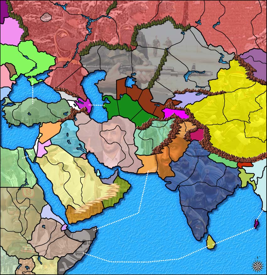the map